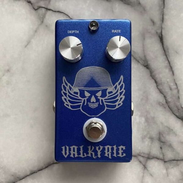 2018 Flattley Guitar Pedals Valkyrie Blue - used Flattley Guitar Pedals Guitar Effect Pedal