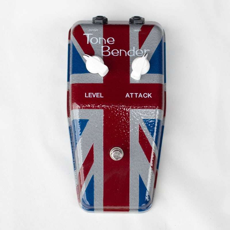 2023 British Pedal Company King of Fuzz Tone Bender Union Jack - new British Pedal Company                   Fuzz   Guitar Effect Pedal