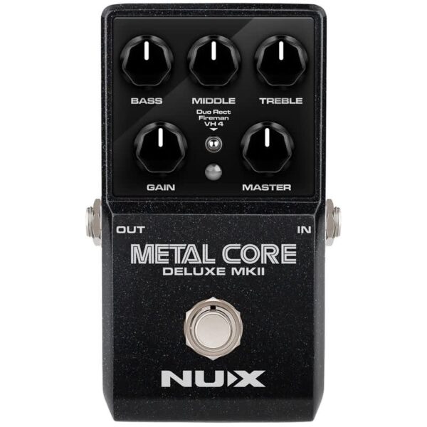 NuX NU-X Metal Core Deluxe mkII Amp Simulator Pedal Metal - new Nux Guitar Effect Pedal