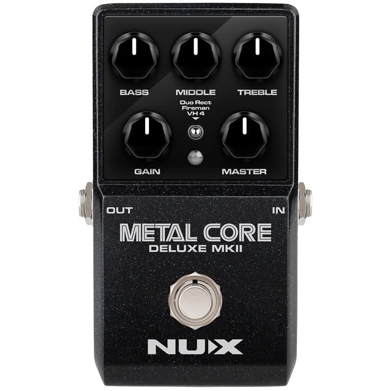 NuX NU-X Metal Core Deluxe mkII Amp Simulator Pedal Metal - new Nux                     Guitar Effect Pedal Guitar Effect Pedal