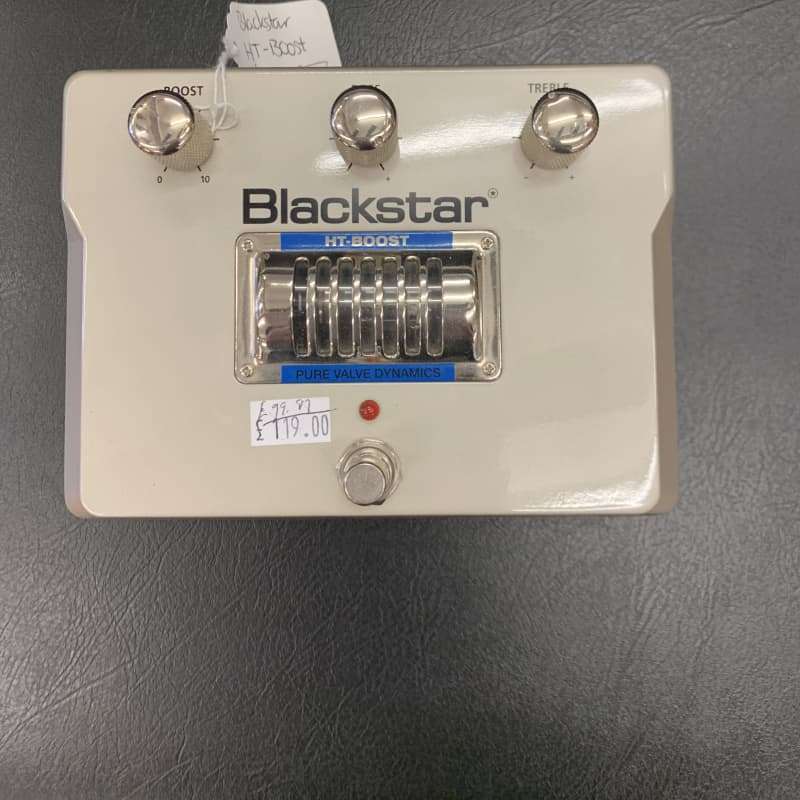2010s Blackstar HT-Boost Tube Boost Pedal Silver - new Blackstar                     Guitar Effect Pedal Guitar Effect Pedal