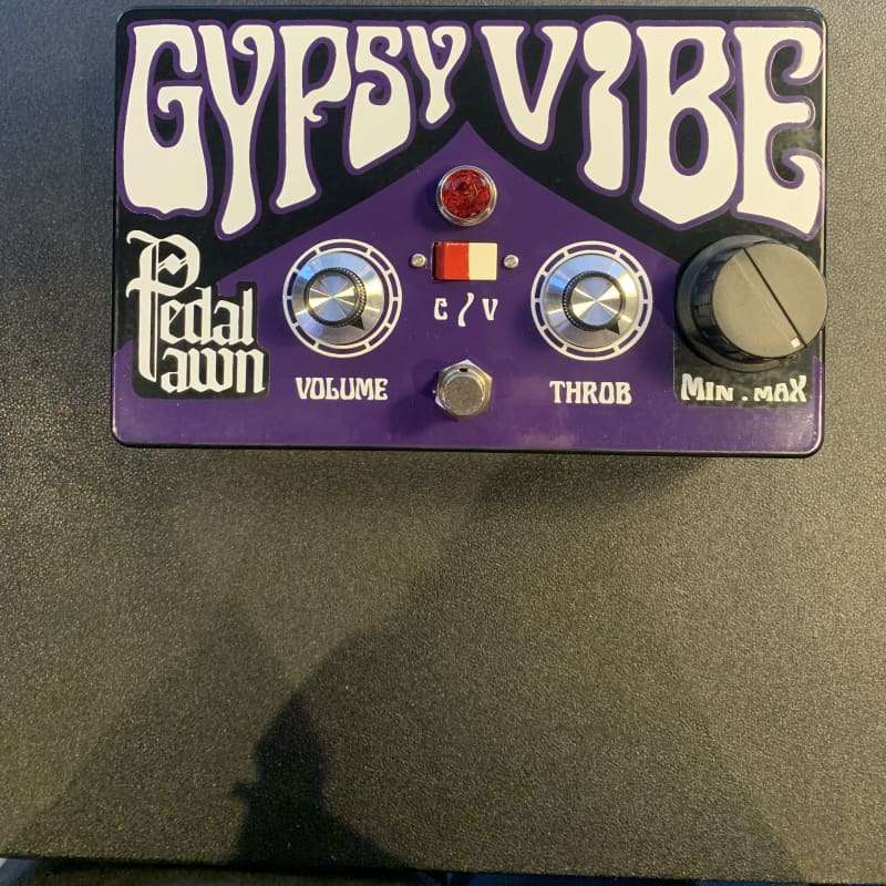 2022 Pedal Pawn Gypsy Vibe Purple - used Pedal Pawn                     Guitar Effect Pedal Guitar Effect Pedal