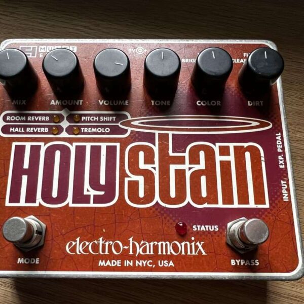 2008 - 2022 Electro-Harmonix Holy Stain Multi-Effects Pedal: D... - used Electro-Harmonix Guitar Effect Pedal