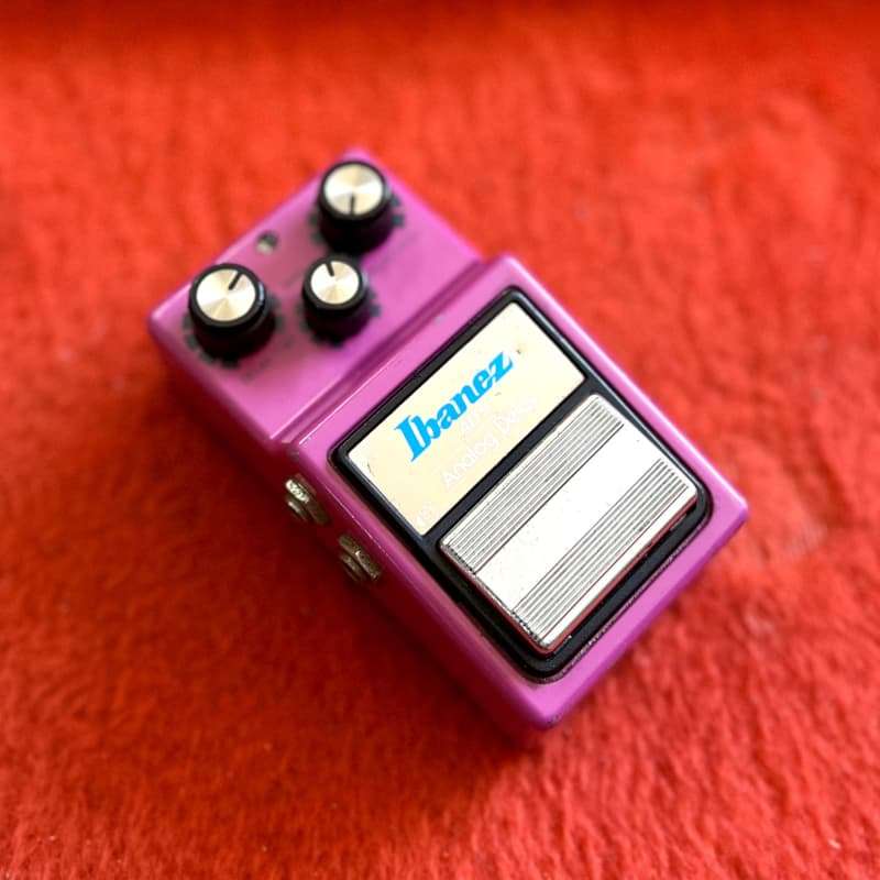 1980 Ibanez AD-9 Analog delay pedal PINK! - used Ibanez                Delay      Guitar Effect Pedal