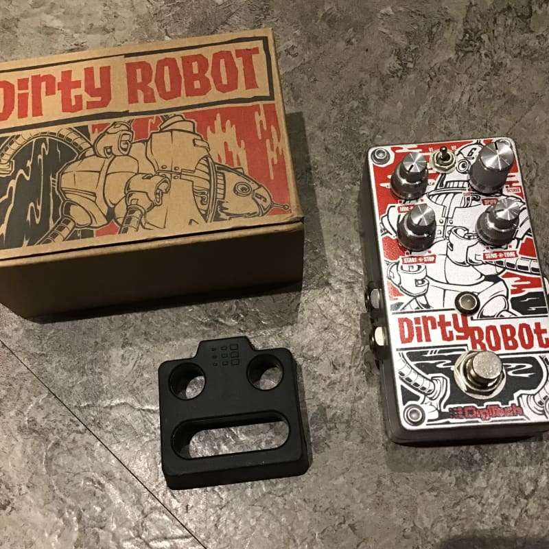 2010s DigiTech Dirty Robot Synth Pedal Graphic - used DigiTech                     Synth Guitar Effect Pedal