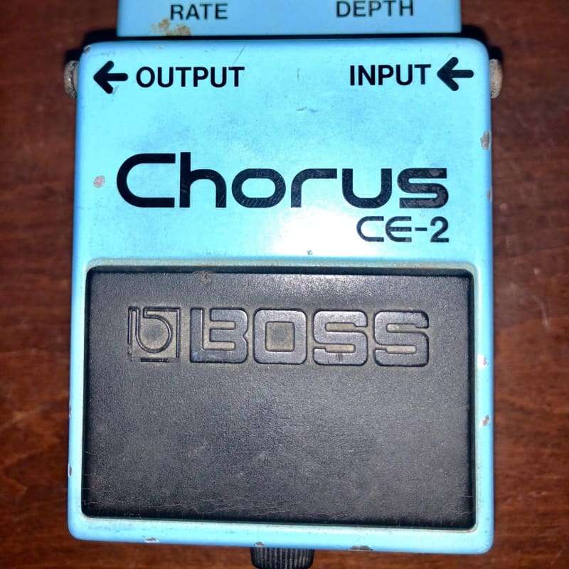 1980's Boss CE-2 Chorus vintage original MiJ Japan pedal effec... - used Boss                   Chorus   Guitar Effect Pedal