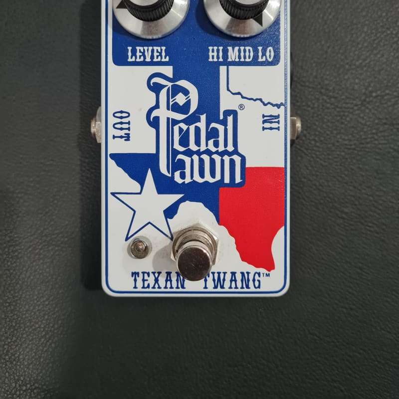 2020 - 2021 Pedal Pawn Texan Twang White - used Pedal Pawn                  Overdrive    Guitar Effect Pedal