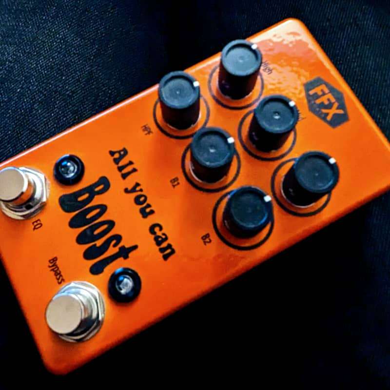 FFX Pedals All you can BOOST Orange - used FFX Pedals                     Guitar Effect Pedal Guitar Effect Pedal