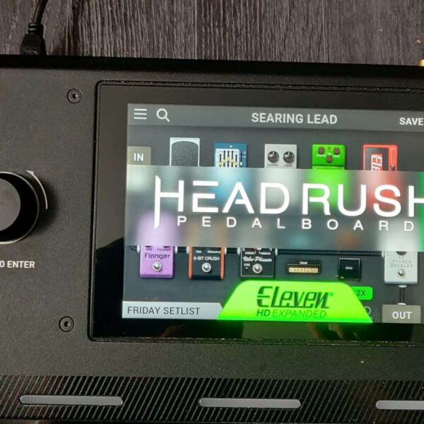 2018 Headrush Multi-Effects Pedalboard Black - used Headrush Guitar Effect Pedal