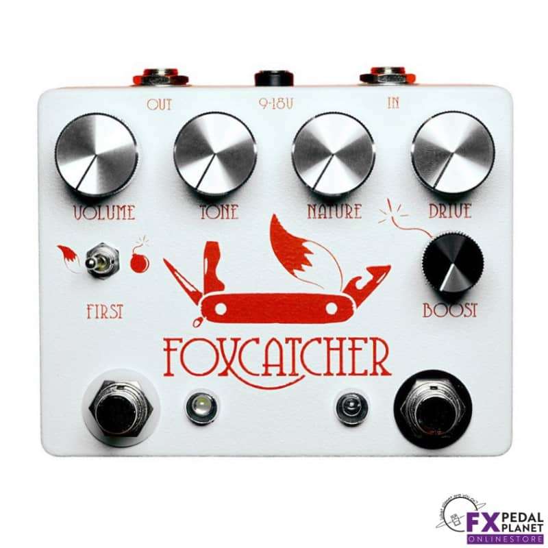 2023 Coppersound Pedals Foxcatcher Ltd Edition White - new Coppersound Pedals                  Overdrive    Guitar Effect Pedal