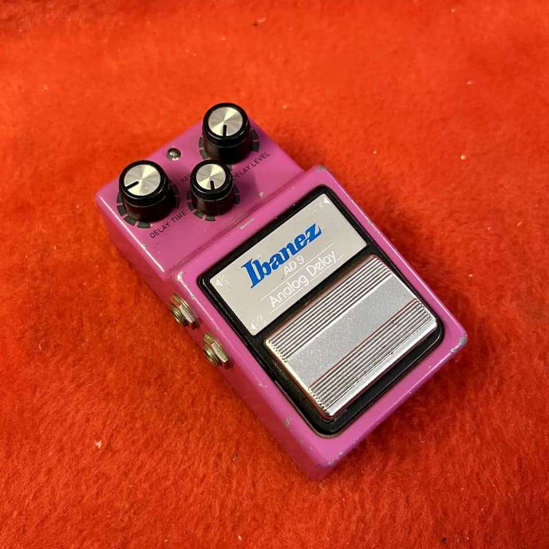 1980 Ibanez AD-9 Analog delay pedal Poink! - used Ibanez                Delay      Guitar Effect Pedal