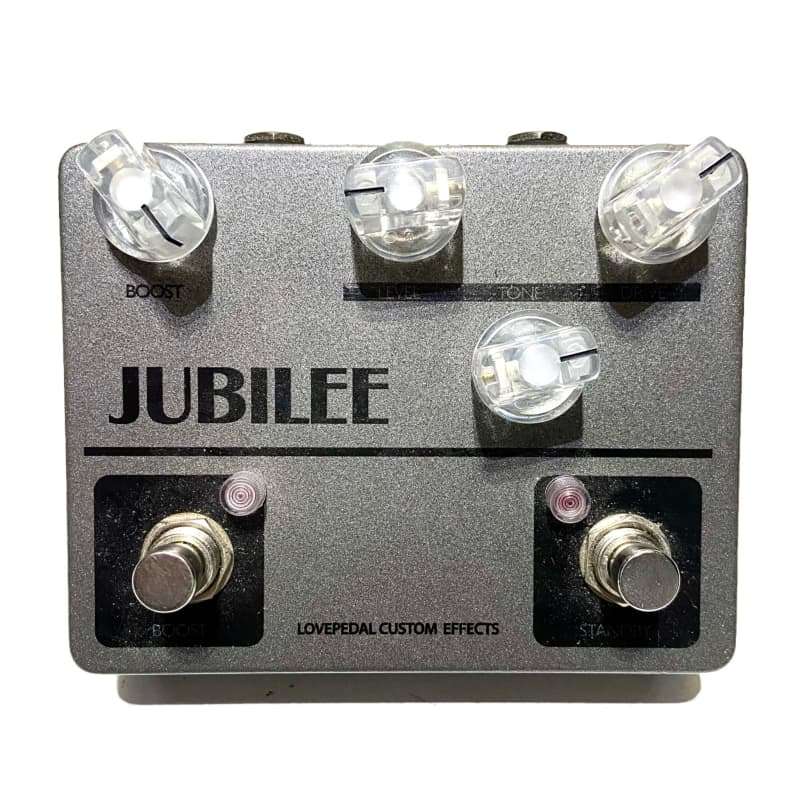 2018 - 2019 Lovepedal Jubilee Plus Dark Grey / Black - used Lovepedal  Guitar Effect Pedal