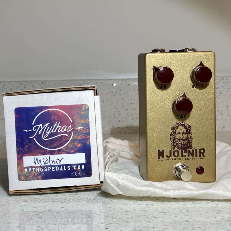 ~2020 Mythos Pedals Mjolnir Overdrive none - used Mythos Pedals                  Overdrive    Guitar Effect Pedal