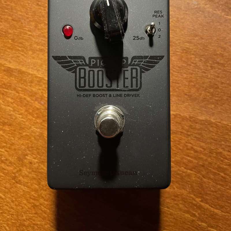 Seymour Duncan Pickup Booster Pedal (special edition Black) Black - used Seymour Duncan                     Guitar Effect Pedal Guitar Effect Pedal