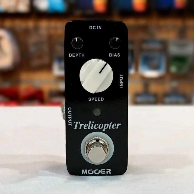2020s Mooer Trelicopter Tremolo Guitar Effect Pedal Black - new Mooer                     Guitar Effect Pedal Guitar Effect Pedal