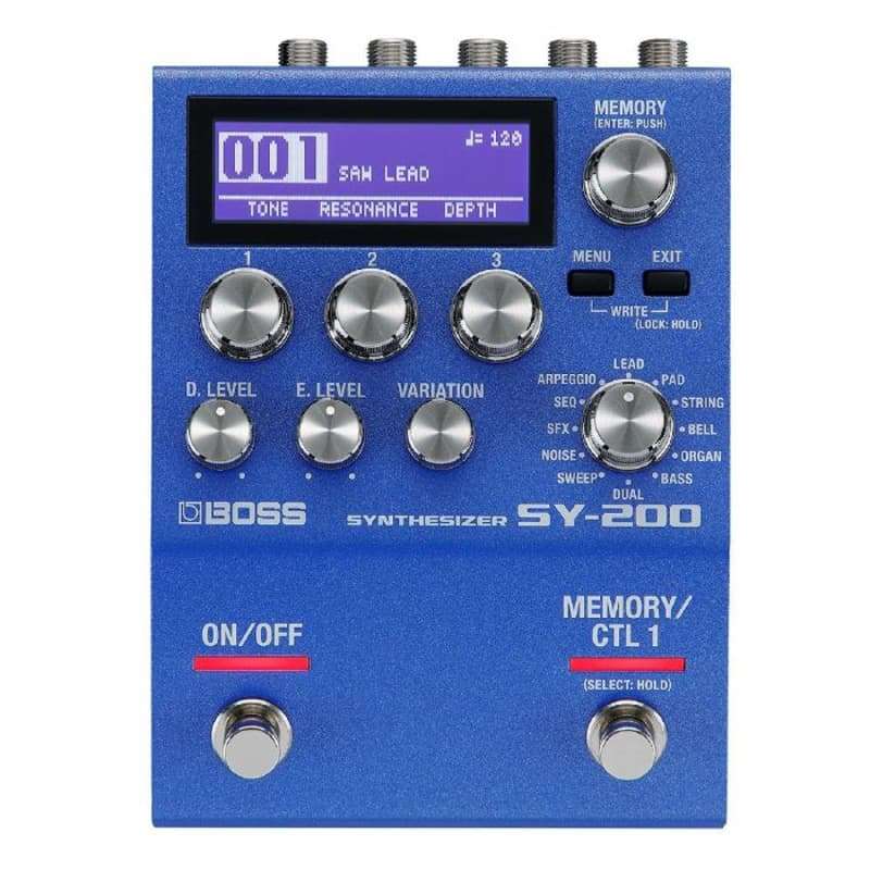 Boss SY-200 Synthesiser Effects Pedal Synth - new Boss                     Synth Guitar Effect Pedal