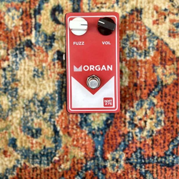 2010s Morgan Amplification NKT275 Fuzz Pedal Red - used Morgan Amplification Guitar Effect Pedal