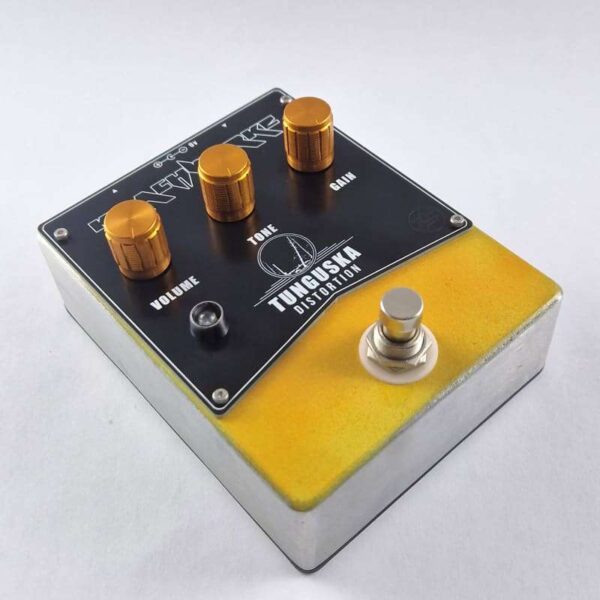 2024 Krachwerke Tunguska High Gain Distortion Pedal Yellow - new Krachwerke Guitar Effect Pedal