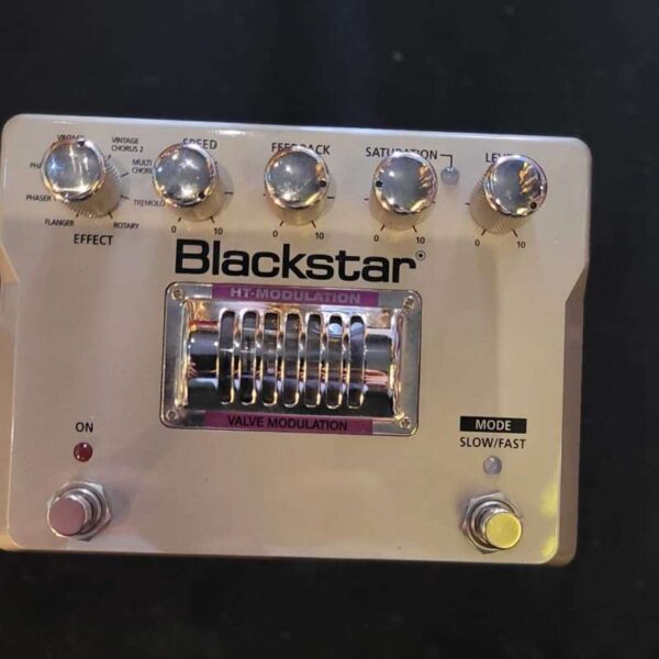 2010s Blackstar HT-Modulation Pedal Silver - used Blackstar Guitar Effect Pedal