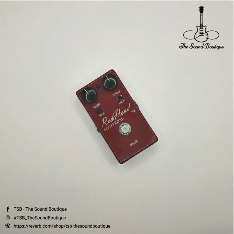 2010s Lovepedal RedHead V2 Red - used Lovepedal                     Guitar Effect Pedal Guitar Effect Pedal
