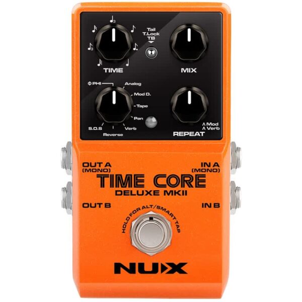 NuX NU-X Time Core Deluxe mkII Digital Delay Pedal Delay - new Nux Guitar Effect Pedal