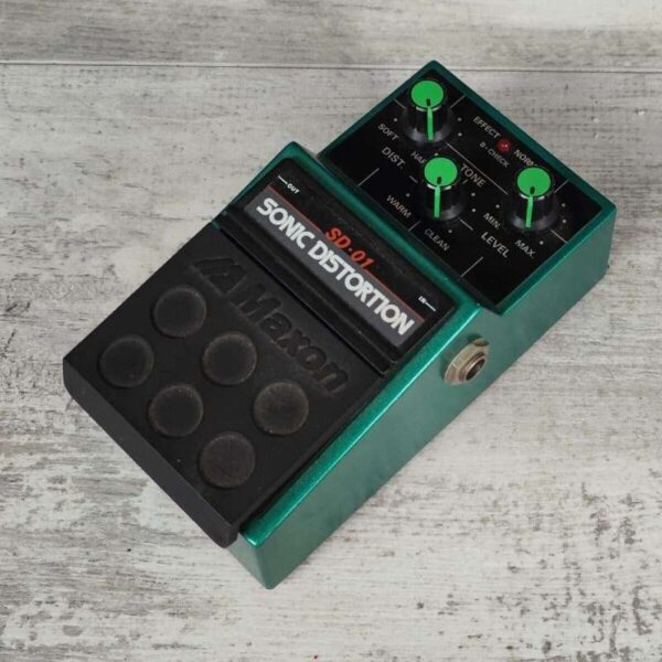 Maxon Maxon Japan SD-01 Sonic Distortion Effects Pedal 1980s - used Maxon Guitar Effect Pedal