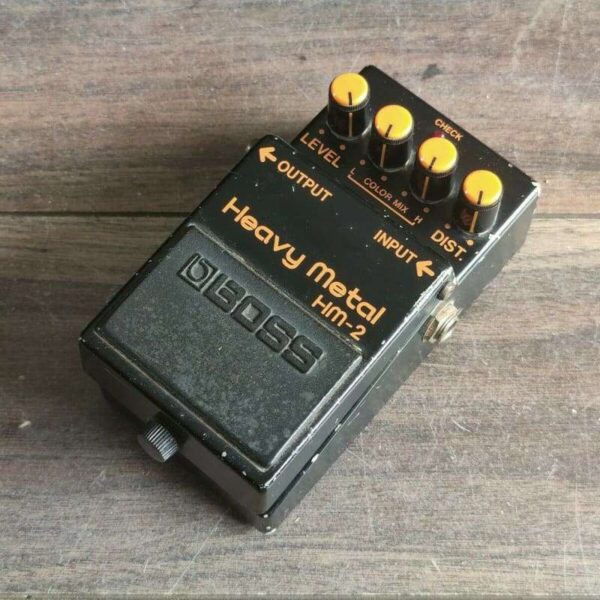 Boss Boss HM-2 Heavy Distortion MIJ Effects Pedal Metal - used Boss Guitar Effect Pedal