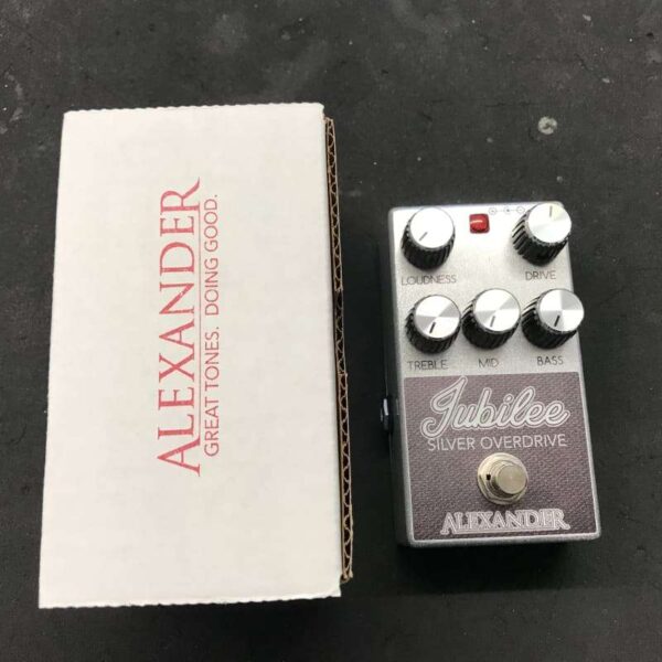 2010's Alexander Pedals Jubilee Silver - used Alexander Pedals Guitar Effect Pedal