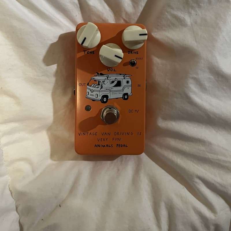 2018 - 2020 Animals Pedal Vintage Van Driving Is Very Fun Over... - used Animals Pedal                     Guitar Effect Pedal Guitar Effect Pedal