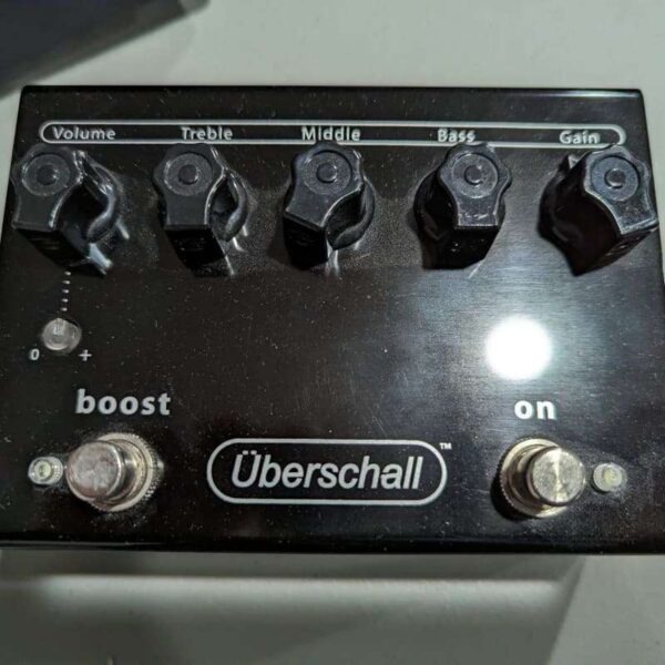 2010s Bogner Uberschall Pedal Black - used Bogner Guitar Effect Pedal