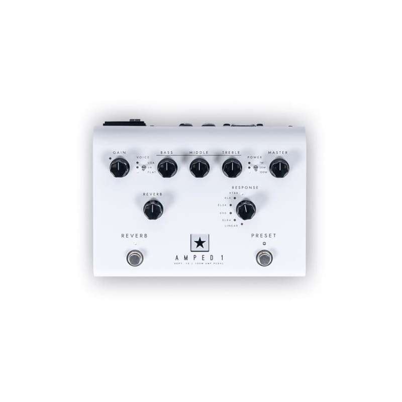 Blackstar Dept. 10 AMPED 1 100W Amp Pedal White - new Blackstar                     Guitar Effect Pedal Guitar Effect Pedal