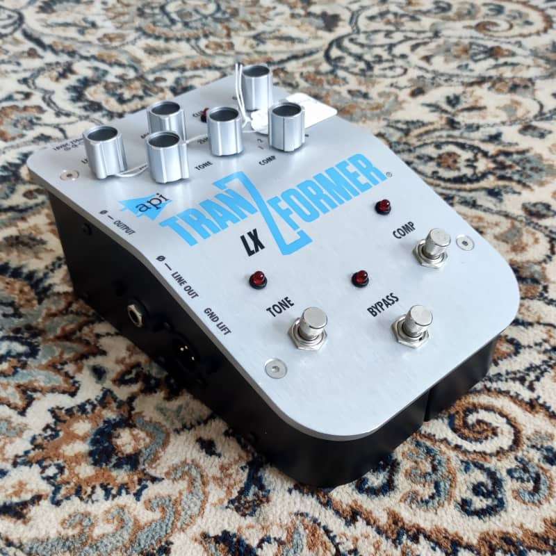 2010s API TranZformer LX Bass Pedal Silver - used API Guitar Effect Pedal  Guitar Effect Pedal