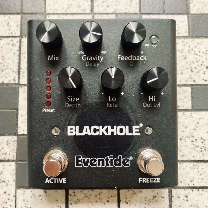 2024 Eventide Blackhole Effectpedal Black - used Eventide                     Guitar Effect Pedal Guitar Effect Pedal
