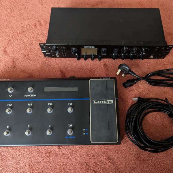 2010s Line 6 POD HD Pro X with FBV3 Foot Pedal Black - used Line 6 Guitar Effect Pedal