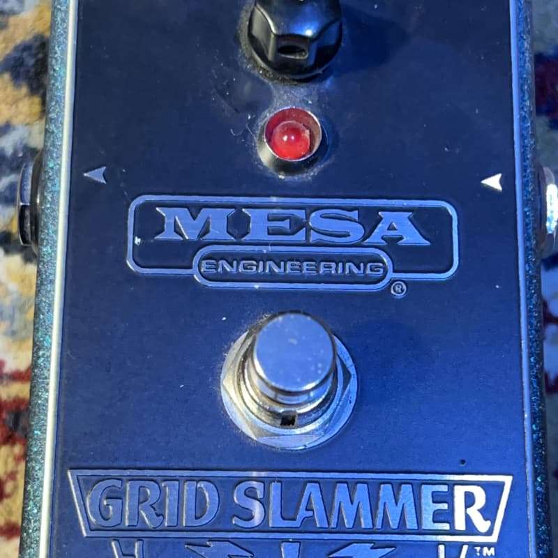 2010s Mesa Boogie Grid Slammer Overdrive Pedal Green Sparkle - used Mesa Boogie                  Overdrive    Guitar Effect Pedal