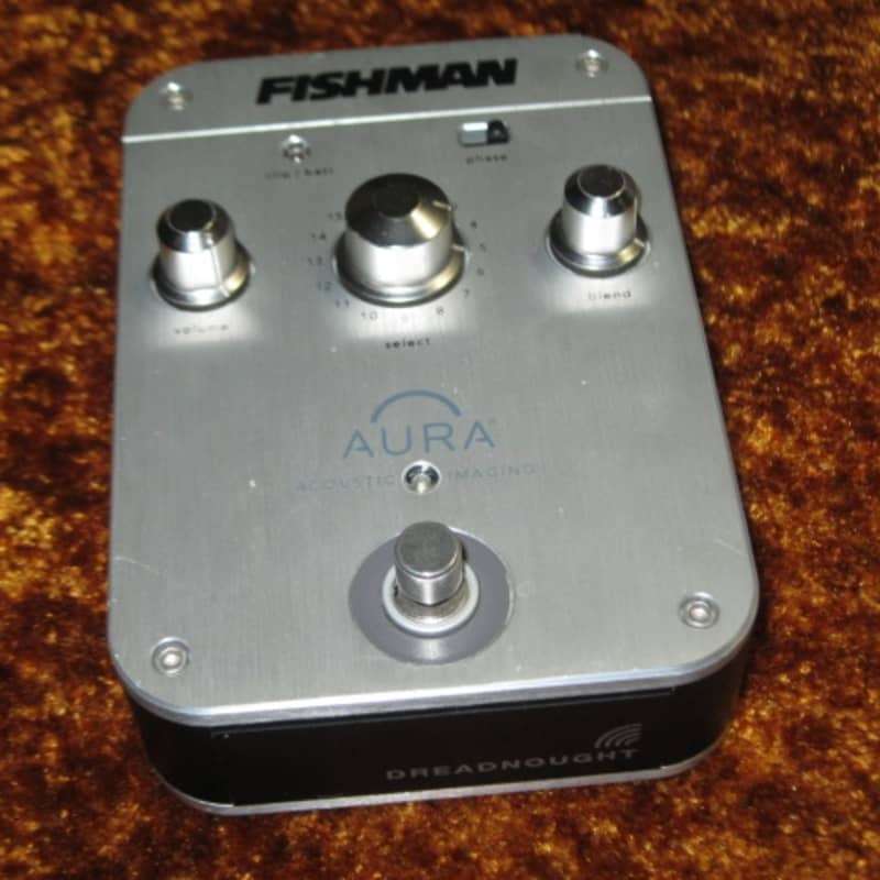 2010s Fishman Aura Acoustic Imaging Dreadnought Pedal, AURA D0... - used Fishman                     Guitar Effect Pedal Guitar Effect Pedal