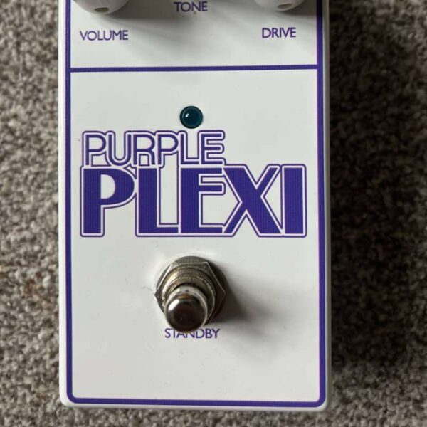 2014 - 2017 Lovepedal Purple Plexi SE White / Purple - used Lovepedal Guitar Effect Pedal