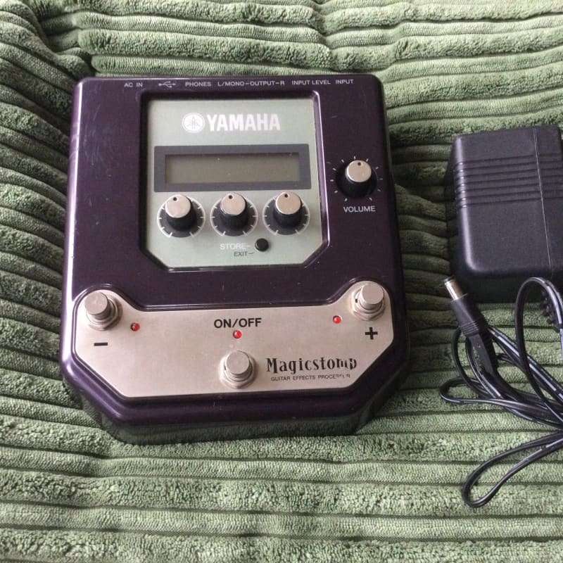 1990s Yamaha MagicStomp UB99 Stereo Multi-Effect Pedal Purple/... - used Yamaha                     Guitar Effect Pedal Guitar Effect Pedal