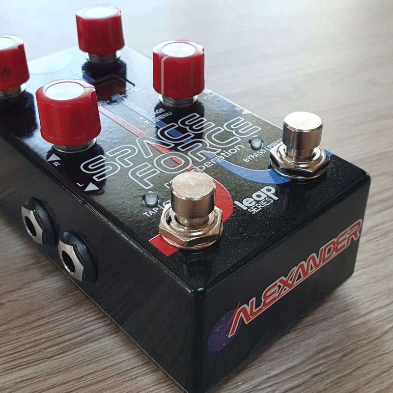 2022 - Present Alexander Pedals Space Force Reverberation Blac... - used Alexander Pedals                   Reverb   Guitar Effect Pedal