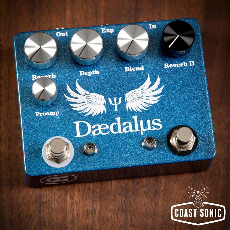 2016 - Present Coppersound Pedals Daedalus Dual Reverb with Ex... - used Coppersound Pedals                   Reverb   Guitar Effect Pedal