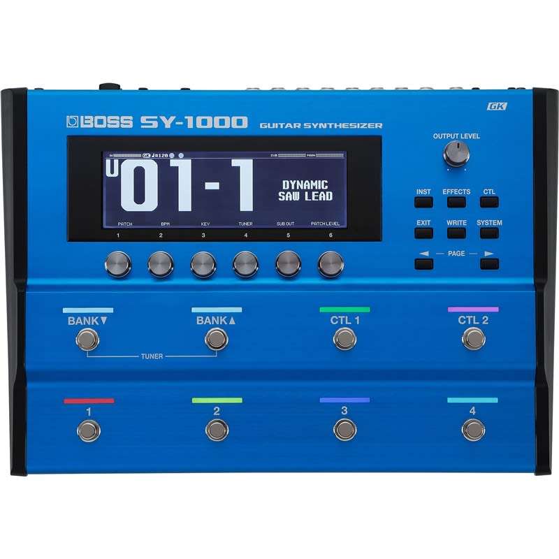 Boss Boss SY-1000 Guitar/Bass Synthesizer Pedal, Nearly New Synth - used Boss                     Synth Guitar Effect Pedal