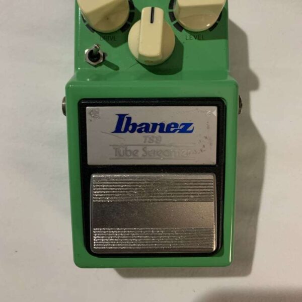 Ibanez TS-9 Tube Screamer Overdrive Modded Guitar Pedal Green - used Ibanez Guitar Effect Pedal