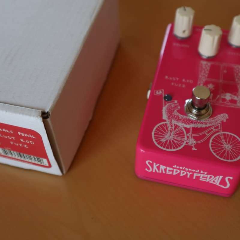 2010s Animals Pedal Rust Rod Fuzz V1 Graphic - used Animals Pedal                   Fuzz   Guitar Effect Pedal