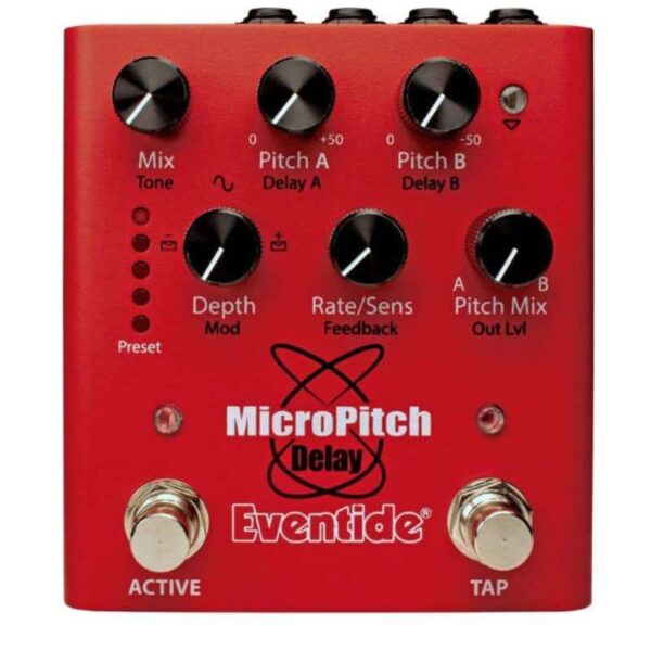 2021 Eventide MicroPitch Delay Pedal Red - used Eventide Guitar Effect Pedal