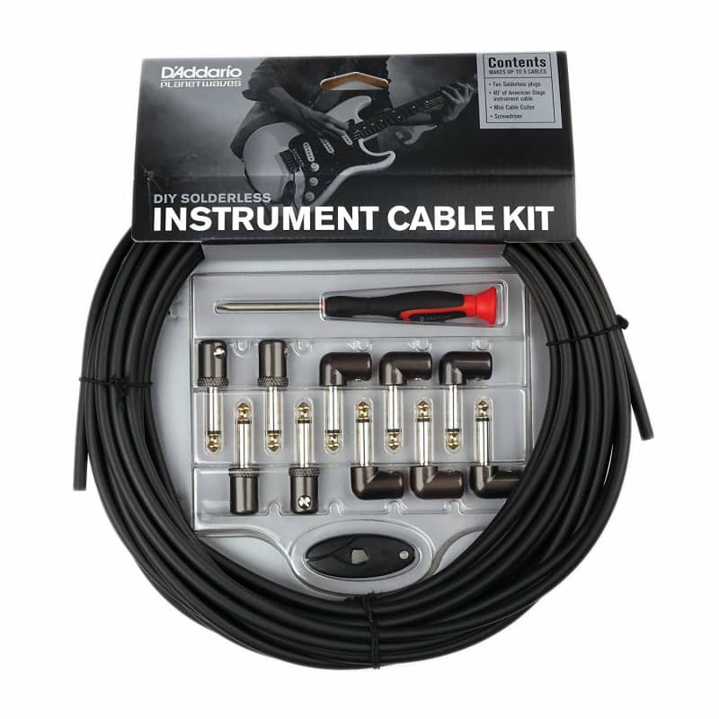 D'Addario Solderless Pedal Board Patch Cable Kit PW-GPKIT-50 4... - new Daddario                     Pedalboard Guitar Effect Pedal
