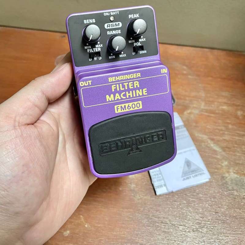 2010s Behringer FM600 Filter Machine Pedal Standard - used Behringer                     Guitar Effect Pedal Guitar Effect Pedal