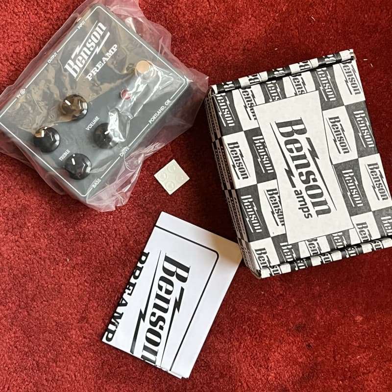 2018 - 2022 Benson Amps Preamp Pedal Various - used Benson Amps                     Guitar Effect Pedal Guitar Effect Pedal