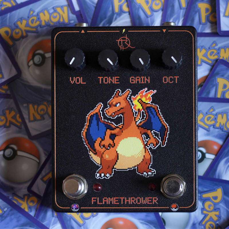 2023 Red Mod Pedals Charizard Matte sand Black - used Red Mod Pedals                    Bass  Guitar Effect Pedal