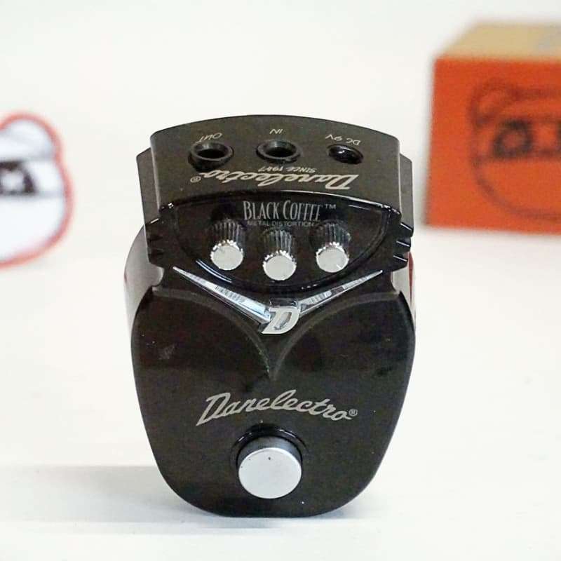 2000s Danelectro Black Coffee Metal Distortion Pedal Black - used Danelectro                 Distortion     Guitar Effect Pedal