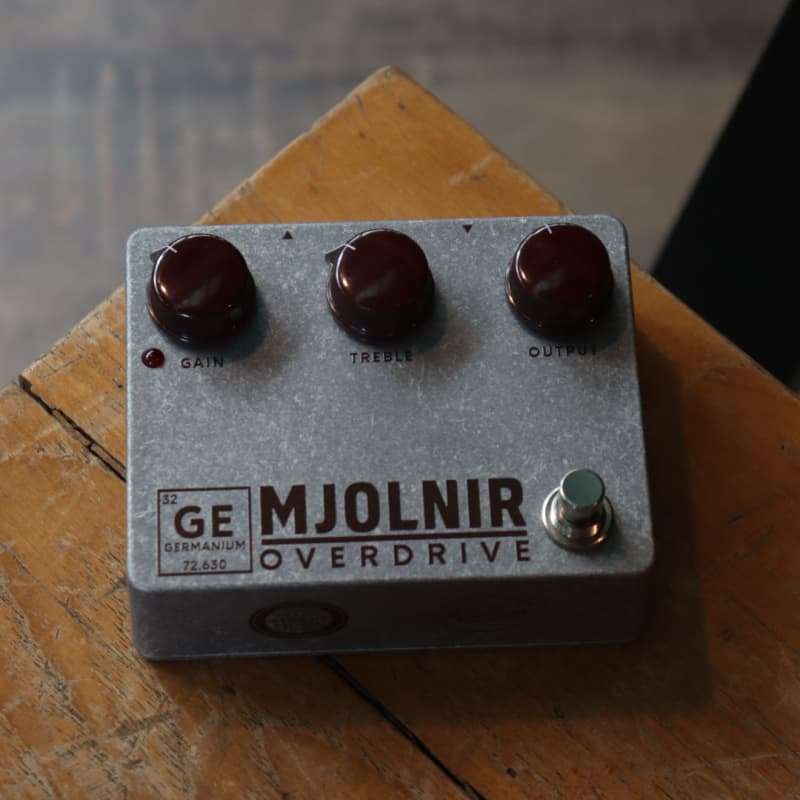 Mythos Pedals Mjolnir Ge Silver - used Mythos Pedals                  Overdrive    Guitar Effect Pedal